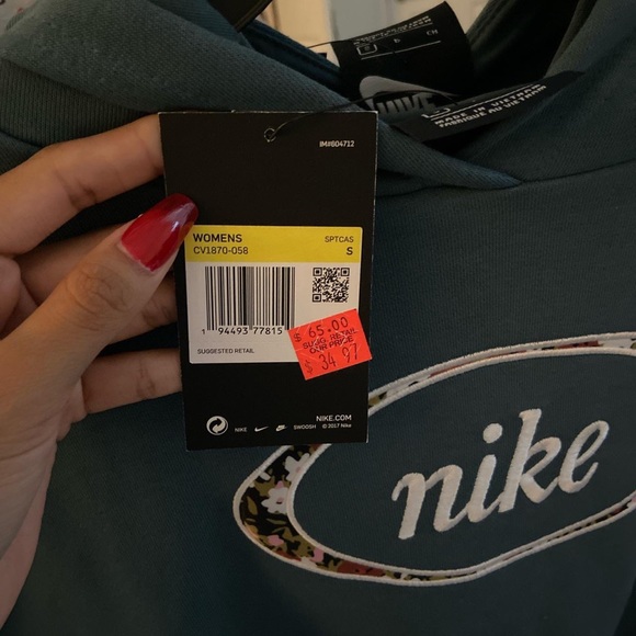 Nike cropped hoodie - Picture 2 of 3